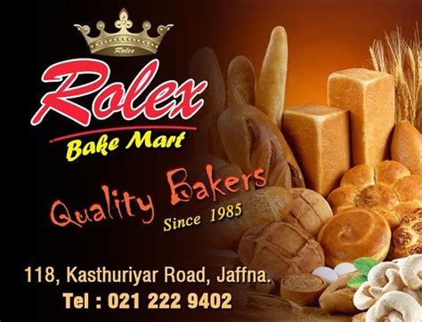 rolex bakery jaffna|Rolex's Bake Mart .